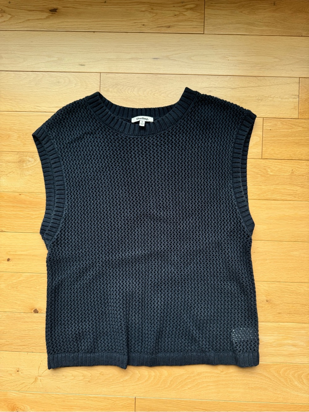Darling Navy blue Knit tank